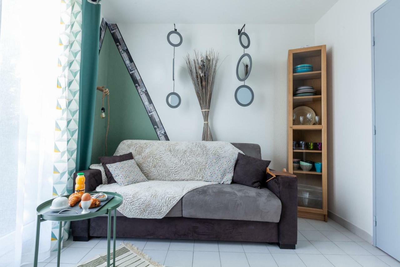 Studio - Les Villas Du Triangle Nîmes Zewnętrze zdjęcie